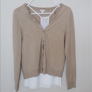 J. Crew Factory Caryn Cardigan Sweater