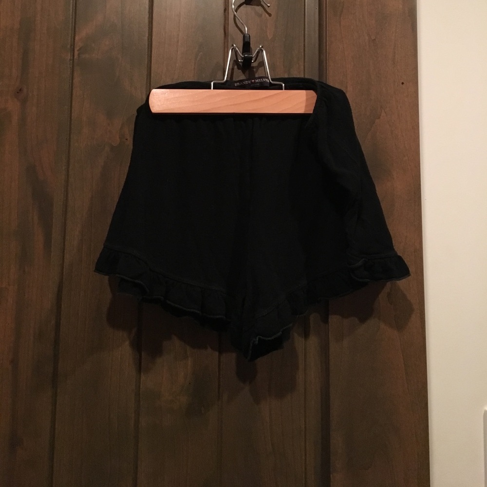 Black Brandy Melville Vodi Shorts