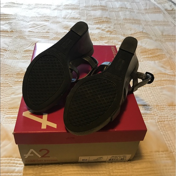 Silver wedges by A2 Aerosoles - Picture 2 of 2