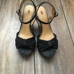 B.P. Nordstrom Cork Wedges