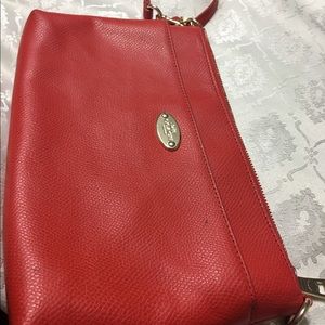 Large Coach wristlet