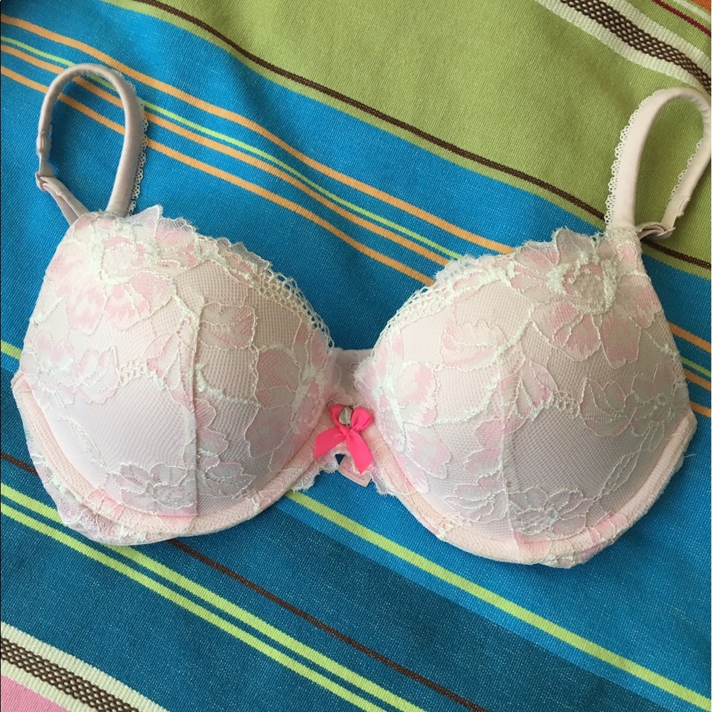 Body by Victoria lace push-up bra