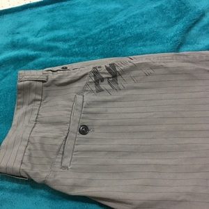 Grey Billabong striped shorts