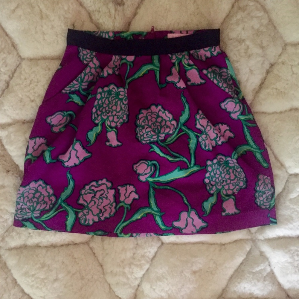 Lilly Pulitzer Floral Skirt