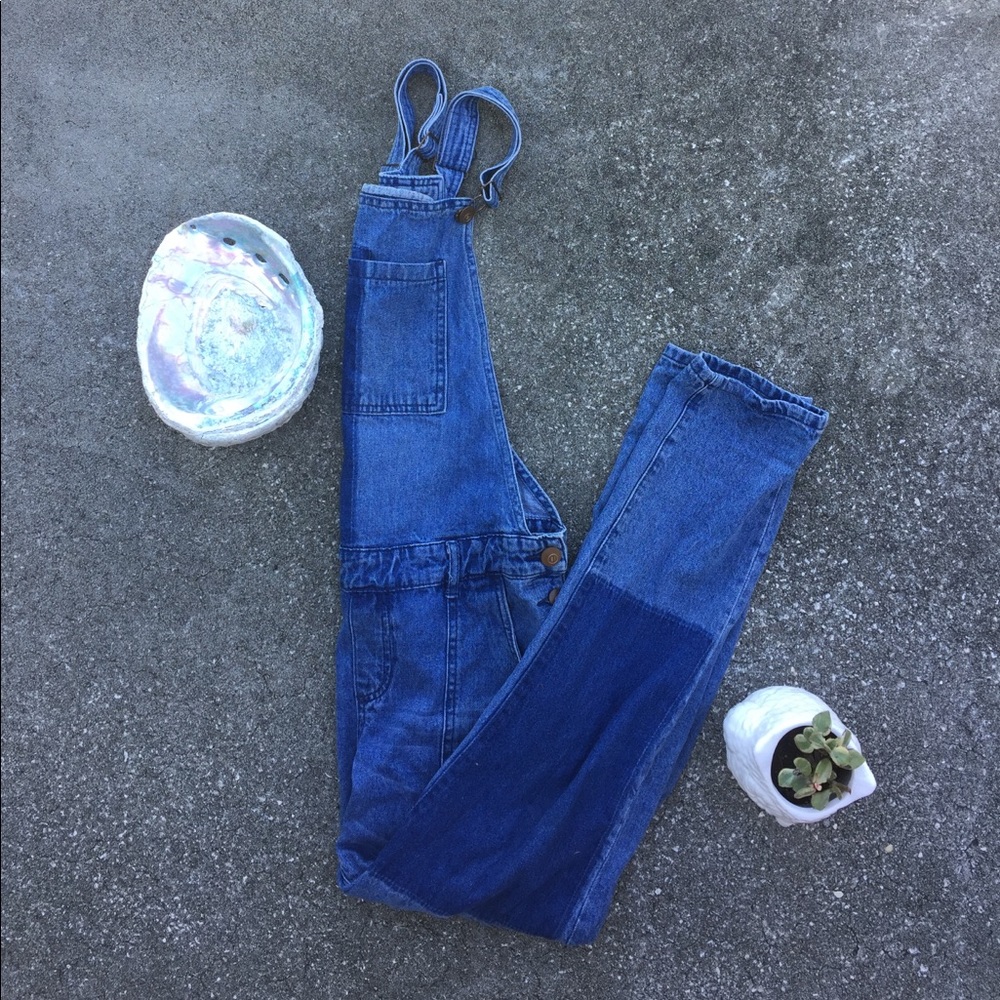 Cotton On Long Denim Overalls