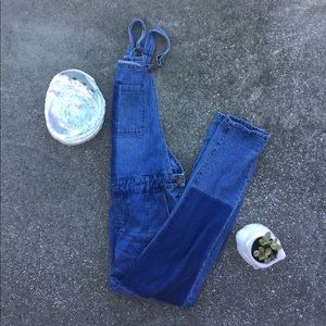 Cotton On Long Denim Overalls