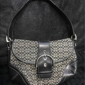 Small Coach Signature Bag Authentic