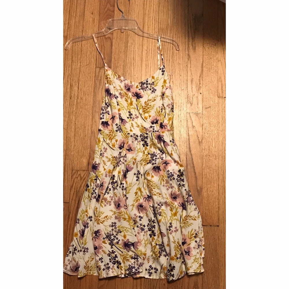 Floral printed dress