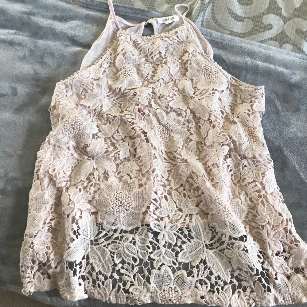 Lace Tank Top
