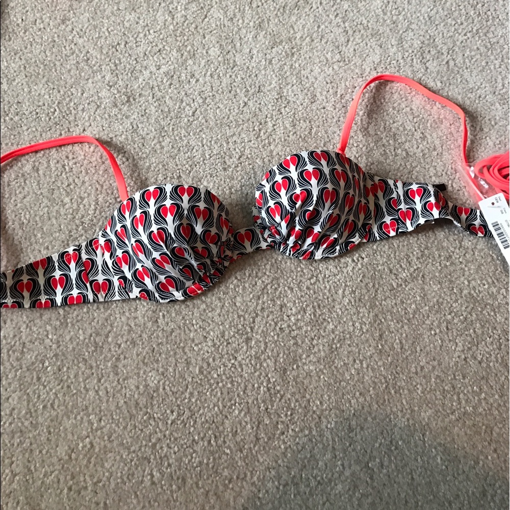 NWT J CREW BATHING SUIT TOP SIZE 32A