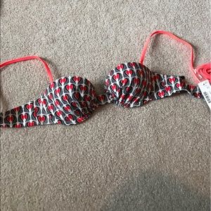 NWT J CREW BATHING SUIT TOP SIZE 32A