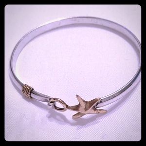 Sterling Silver Cape Cod Starfish Bracelet