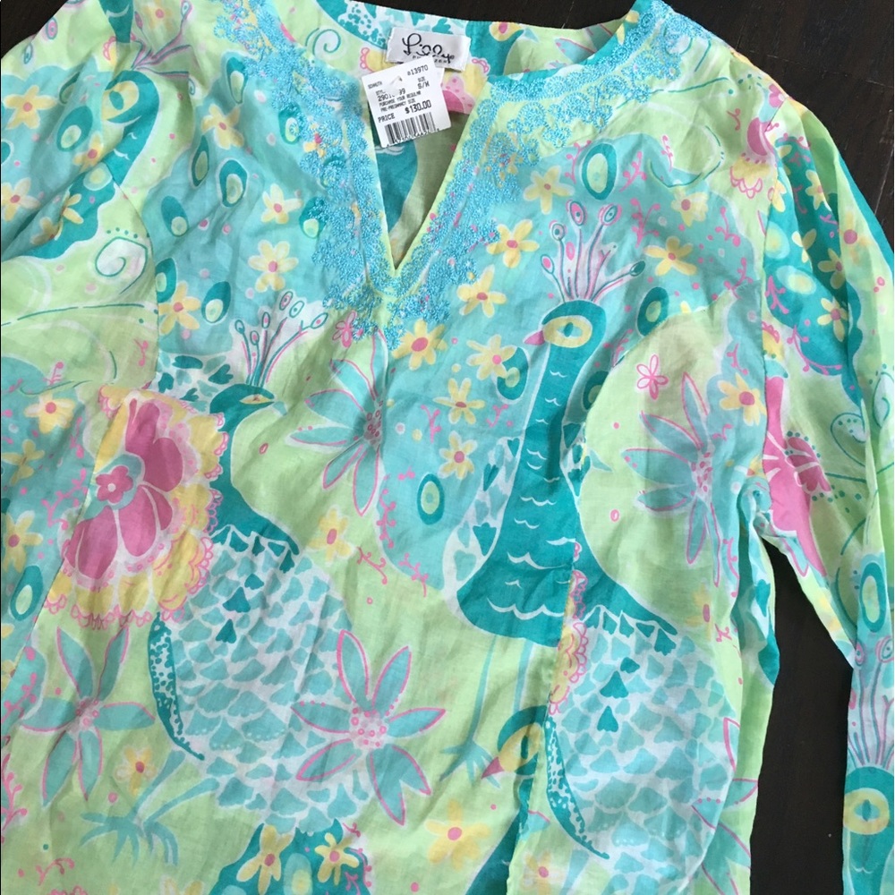 Lily Pulitzer beach cover-up. NWT maternity
