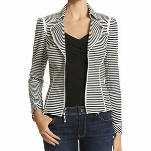 WHBM / Striped Jacket