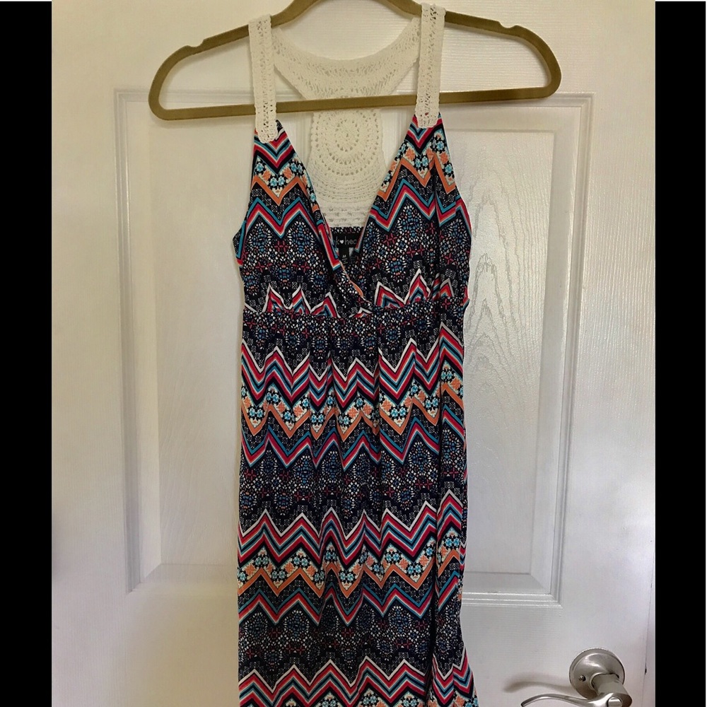 Printed Coverup Dress