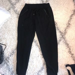 Black joggers