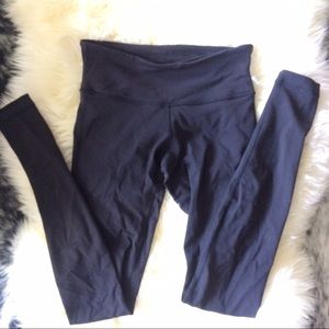 Lululemon all black high waist wunder under pant