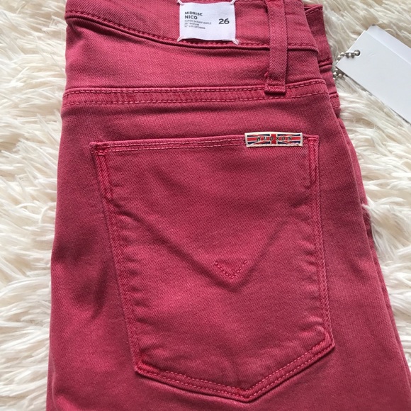 🇬🇧 HUDSON Nico Midrise Raw Hem Skinny Jeans - Picture 2 of 7