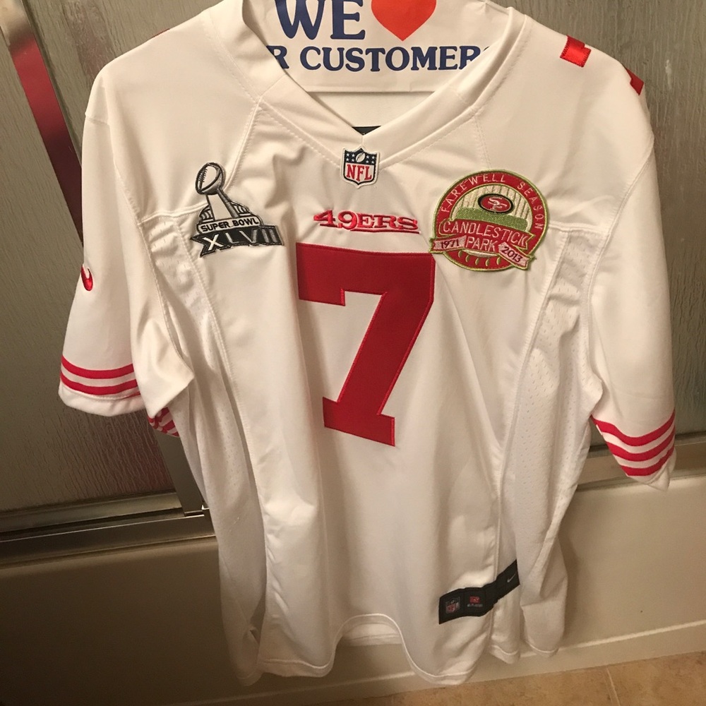 Kaepernick super bowl jersey