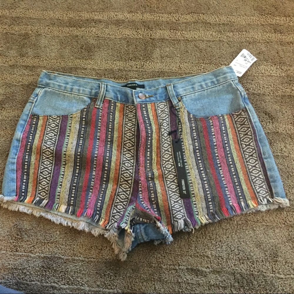 Brand new high rise shorts
