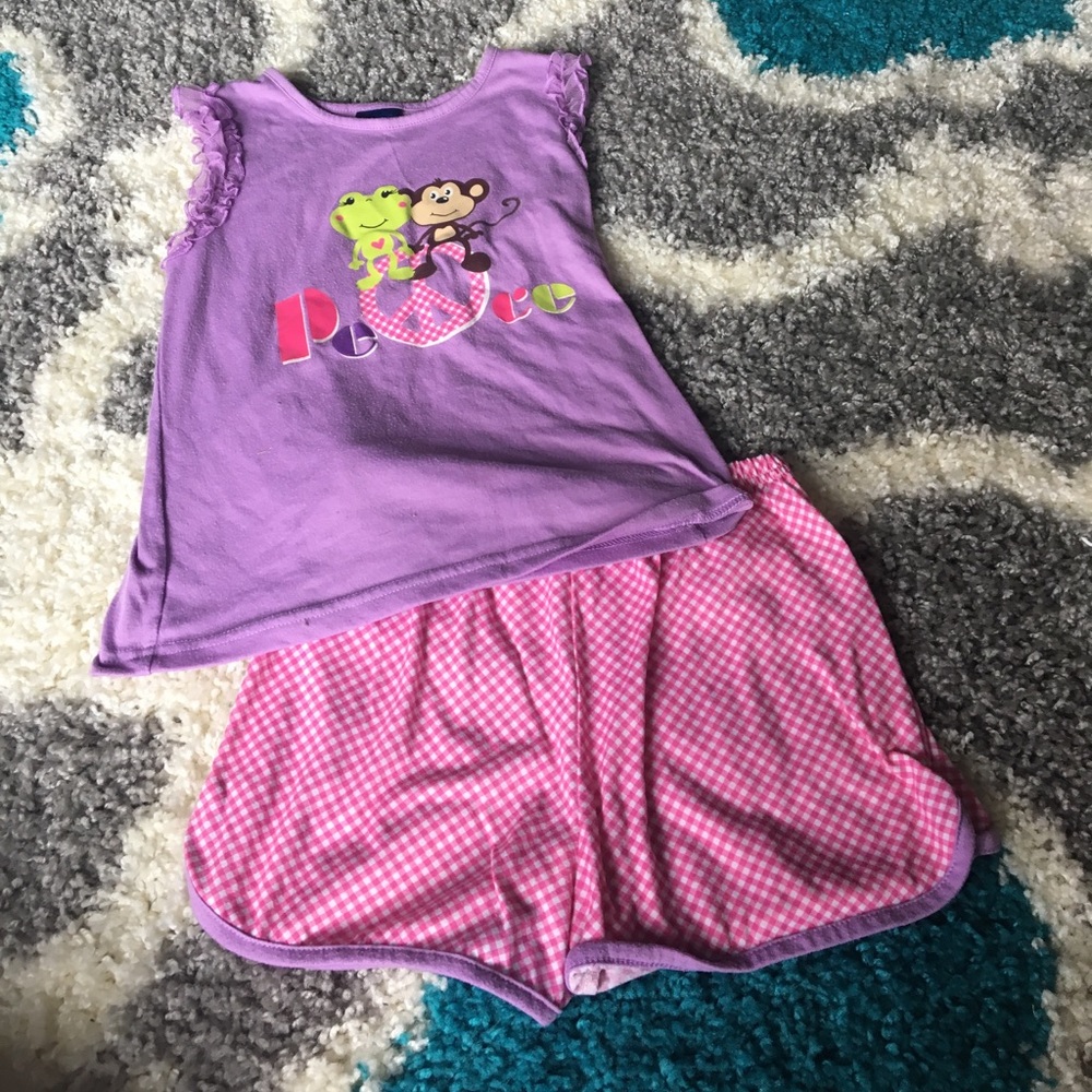 girls pajama set