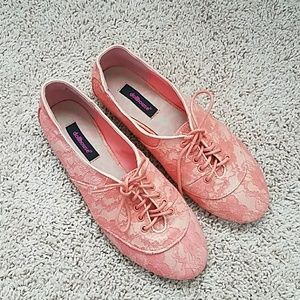 Dollhouse Tie Up Casual Ballet Shoes