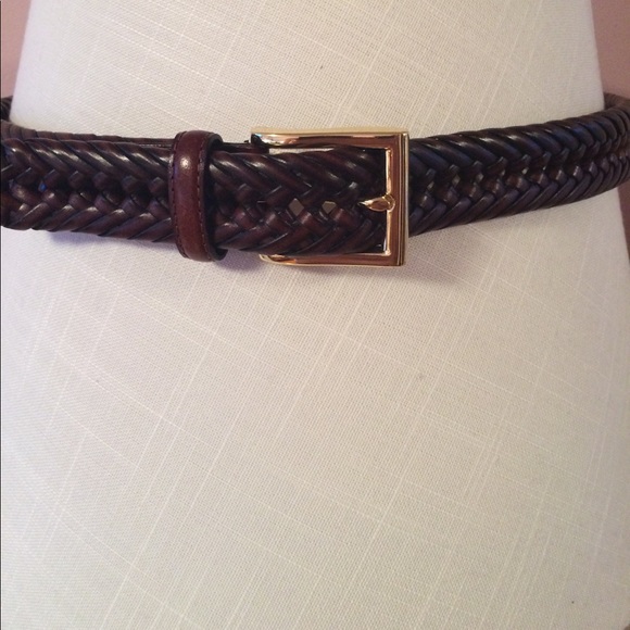 Men's genuine bonded leather belt - Picture 1 of 5