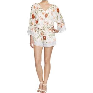 Joie Silk Floral Romper