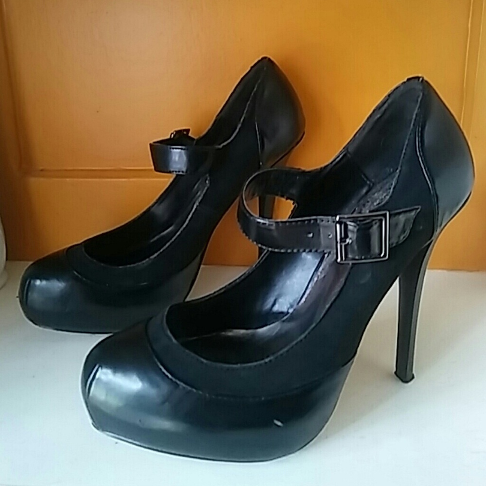 Mary Jane style heels