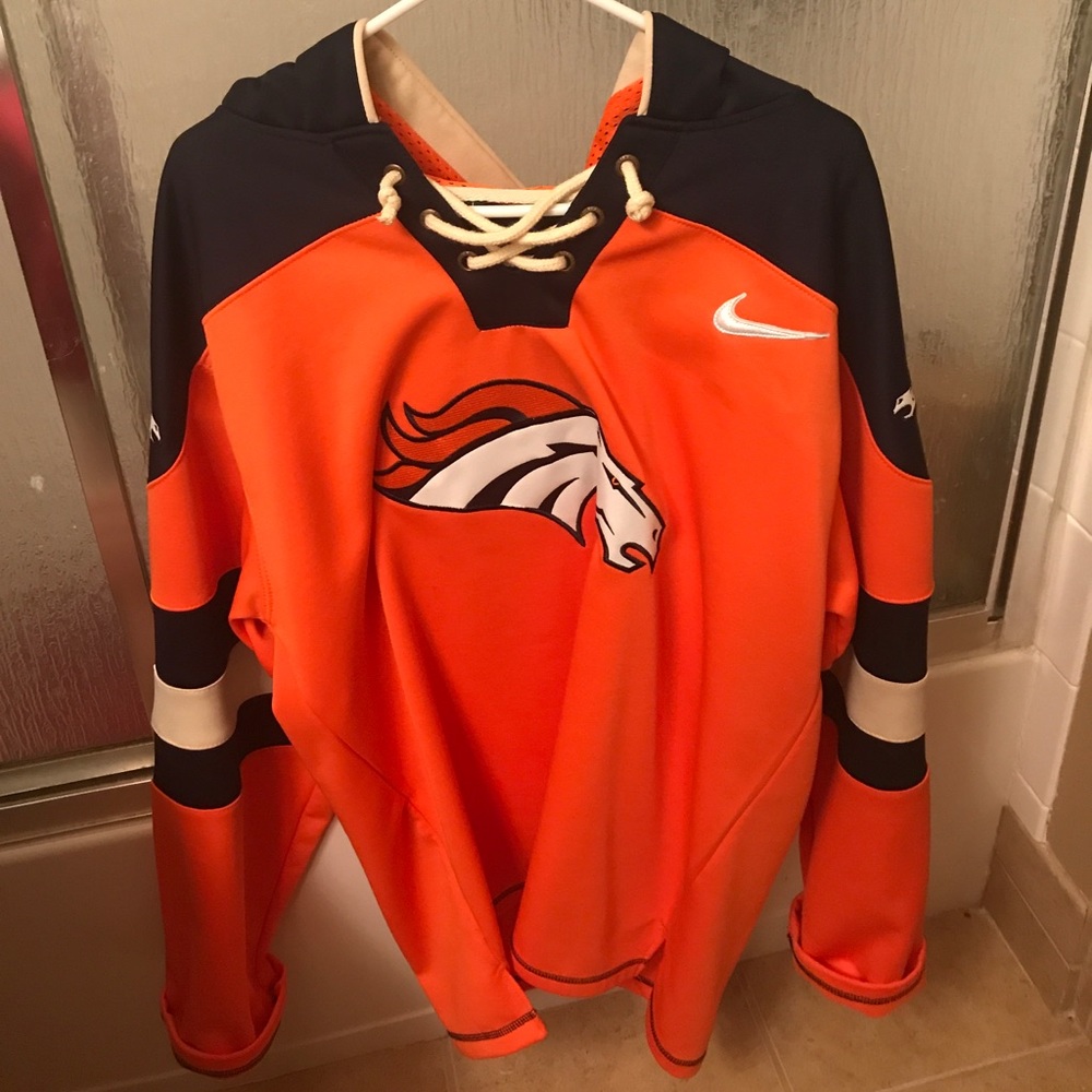 Broncos hoodie jersey