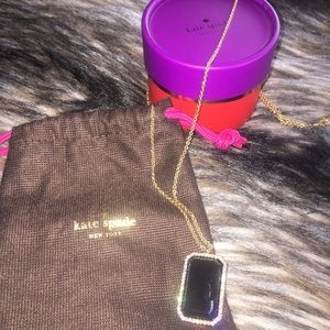 Kate Spade Dark Purple Necklace