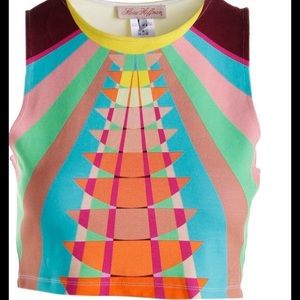 NWT Mara Hoffman crop top.