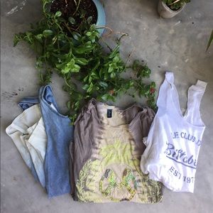 Maaji and Billabong Tank Tops and Shirt Bundle