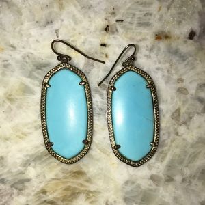 Turquoise Kendra Scott Earrings