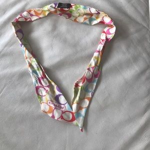 Coach Head Scarf