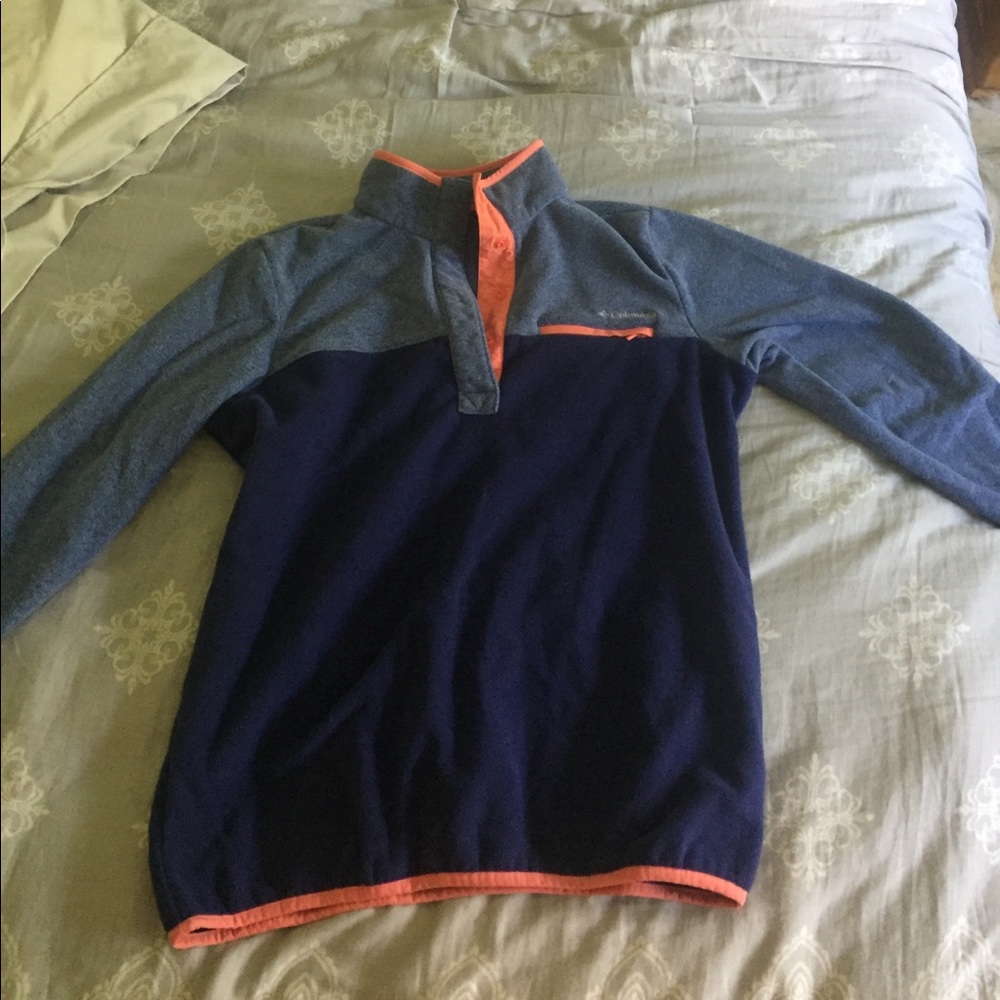 Columbia fleece pullover size large