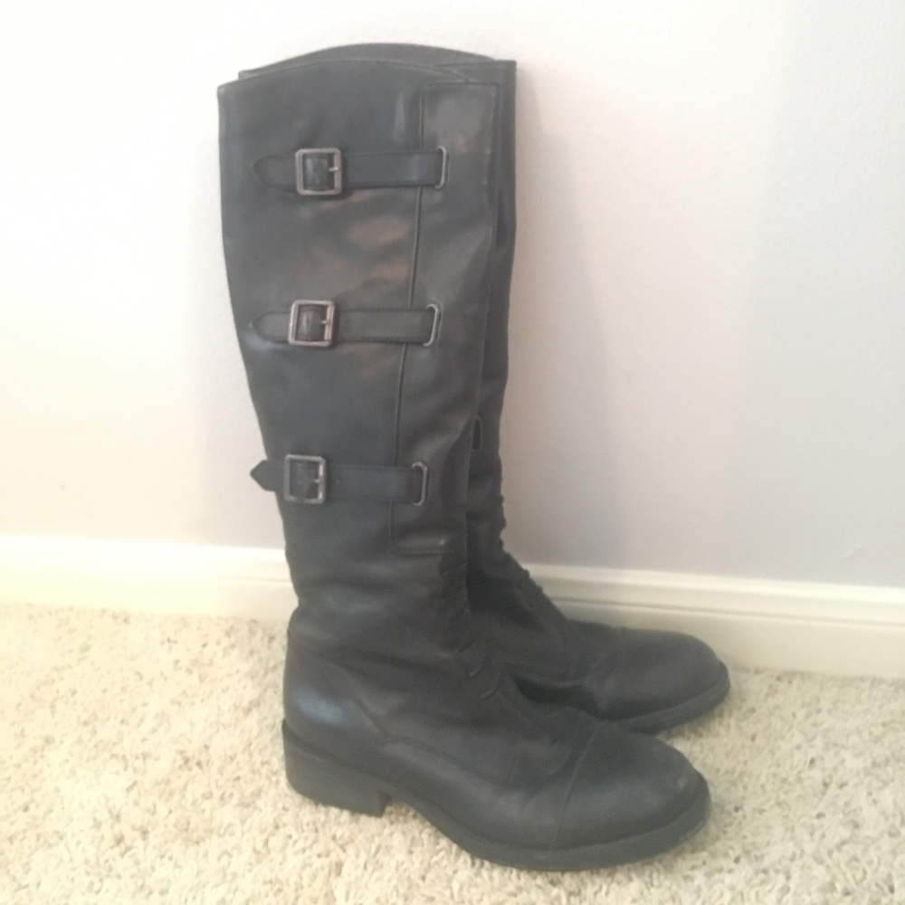 Vince Camuto Fenton women's black riding boots