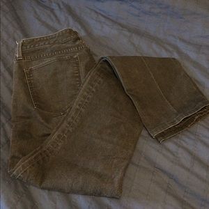 Black Distressed Jean by Banana Republic