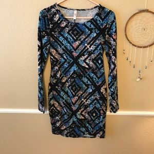 Bodycon Pattern Dress