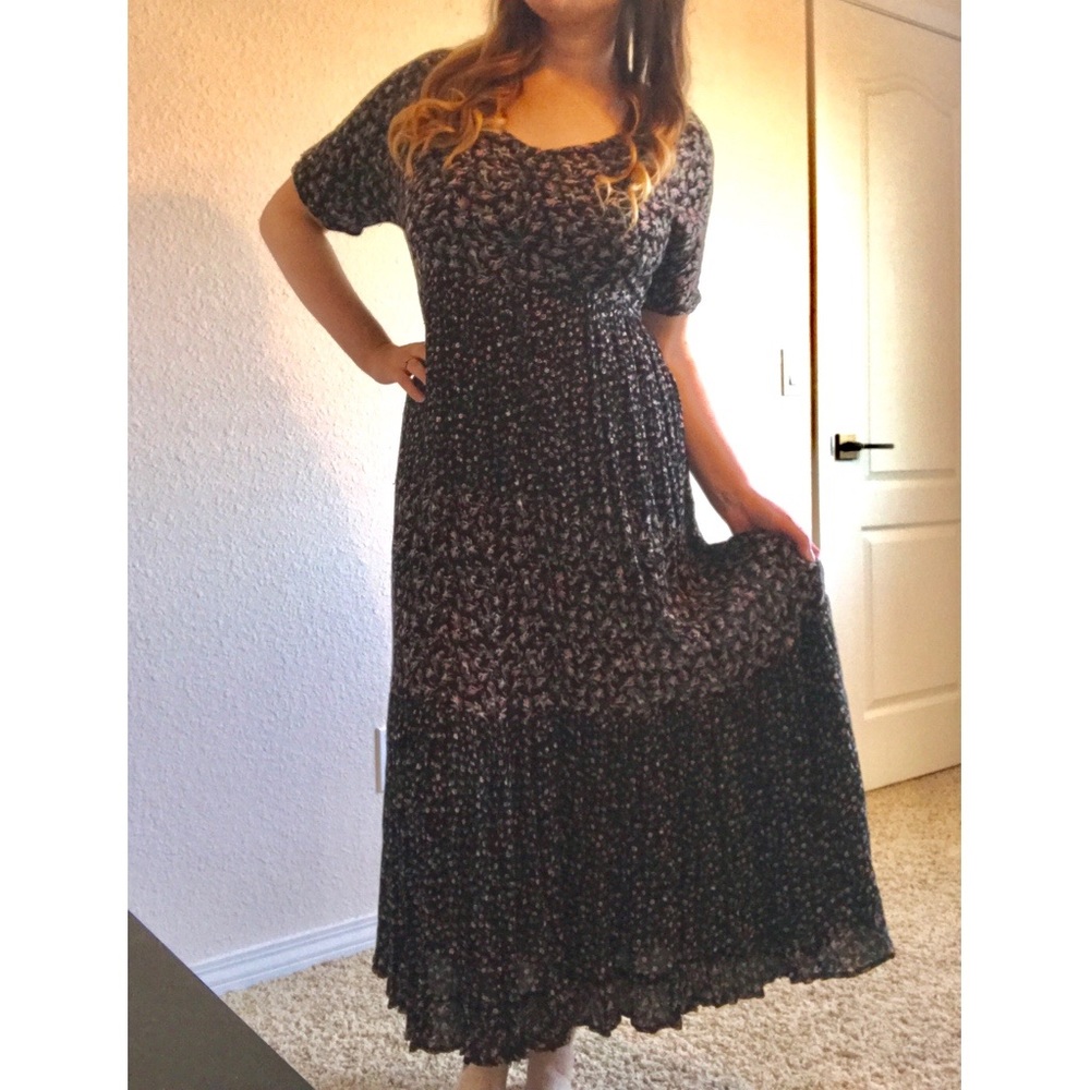 Long Floral Dress