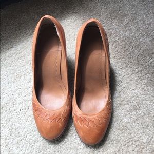 BCBGeneration Leather Wedges