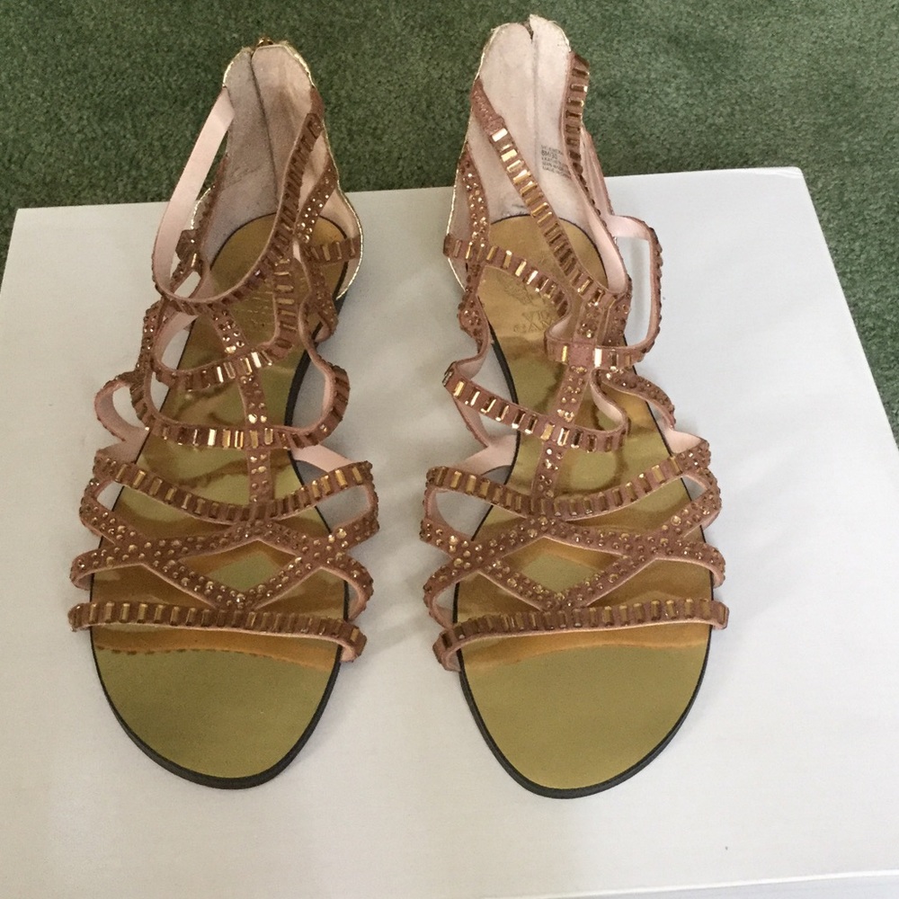 Crystal embellished VINCE CAMUTO sandals