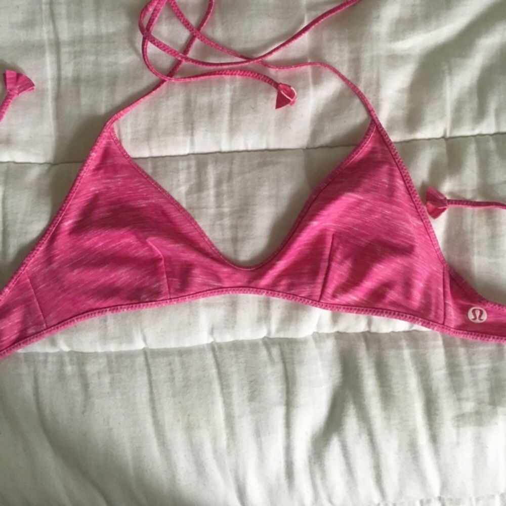 Worn twice lululemon bathing suit top!