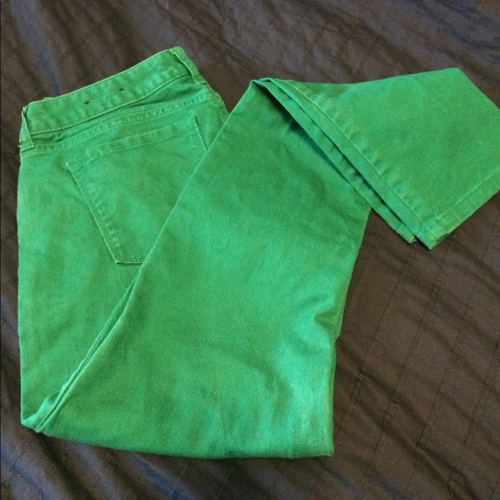 BOGO Banana Republic Skinny Green Jean