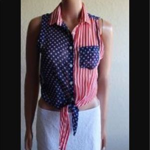 4th of July Millau American Flag 🇺🇸 tank Small