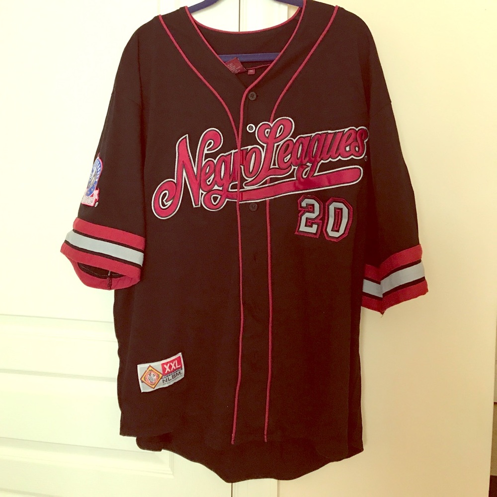 Negro League Baseball Shirt for Men-2XL