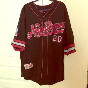 Negro League Baseball Shirt for Men-2XL