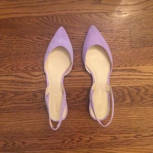 NIB - Ivanka Trump "Tevelyn" - Purple Suede - 9