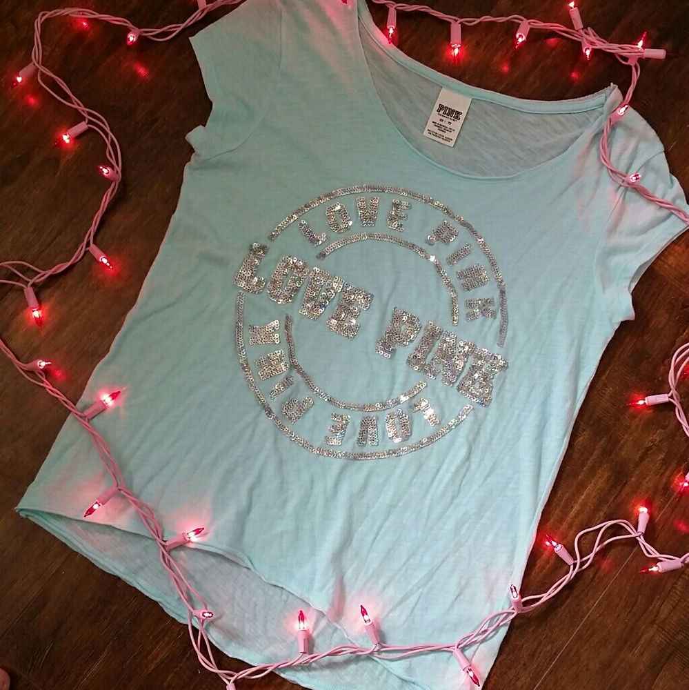 PINK V.S bling tee