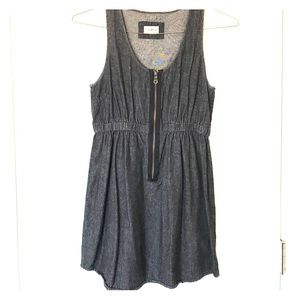 Zippered-Front Dress